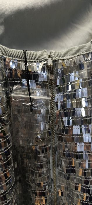 Платье со стразами