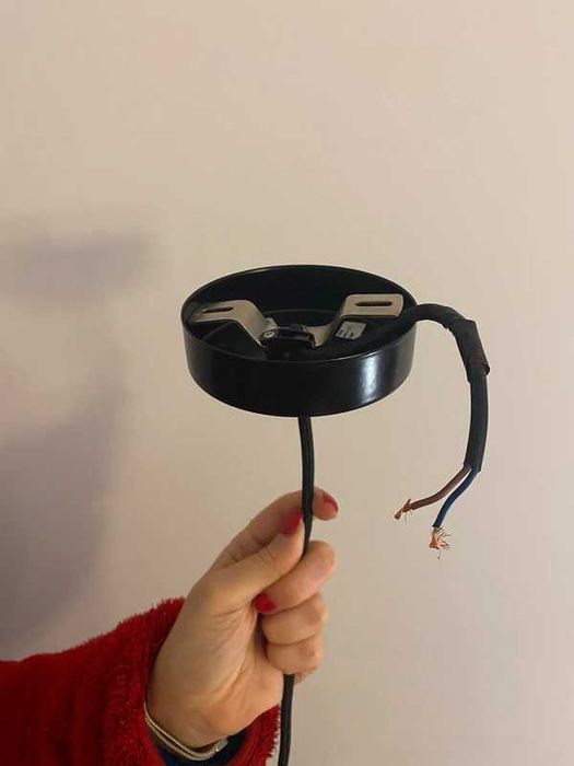 Candeeiro de Teto Suspenso Moderno Eglo Carlton - 37 cmx35cm