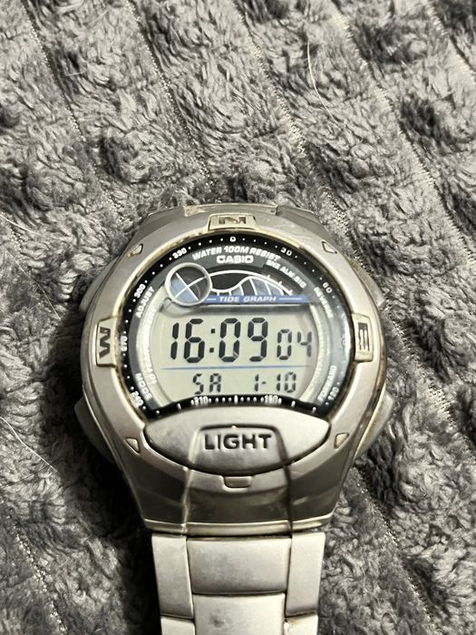 Zegarek casio  dual time cyfrowy