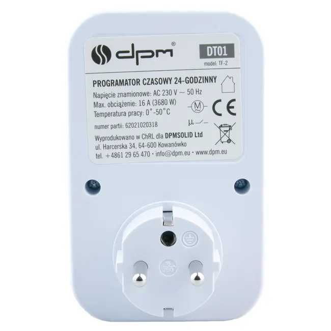 Programator czasowy 24h analogowy DT01 DPM