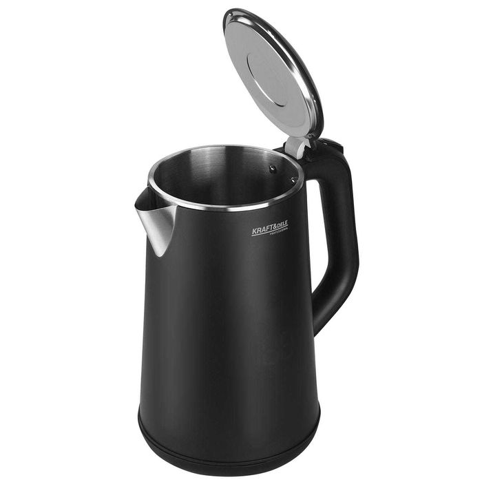 Czajnik elektryczny LED regulacją temperatury podtrzymanie 1,6L 1500W