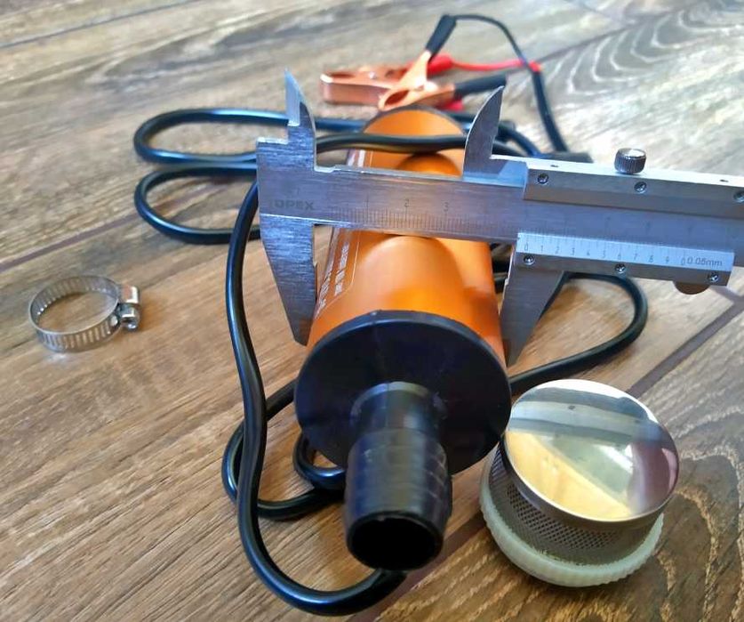 Электро насос d 51 мм на 12v для перекачки солярки дизтоплива воды