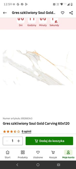Gres szkliwiony 60*120