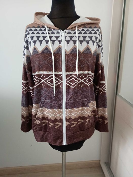 Bluza damska wielobarwna