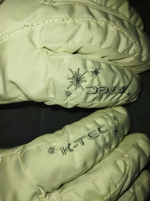 K-tec лижні рукавиці aqua aquashield білі розмір М