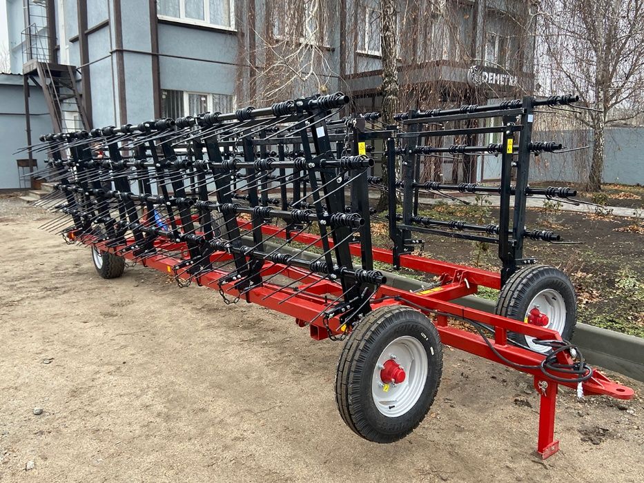 Сцепка зубових борін БГ Борона гідравлічна зубова під МТЗ