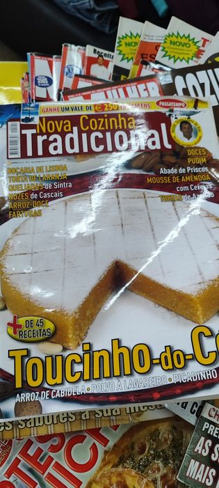 Revistas diversas culinária _ Desocupar