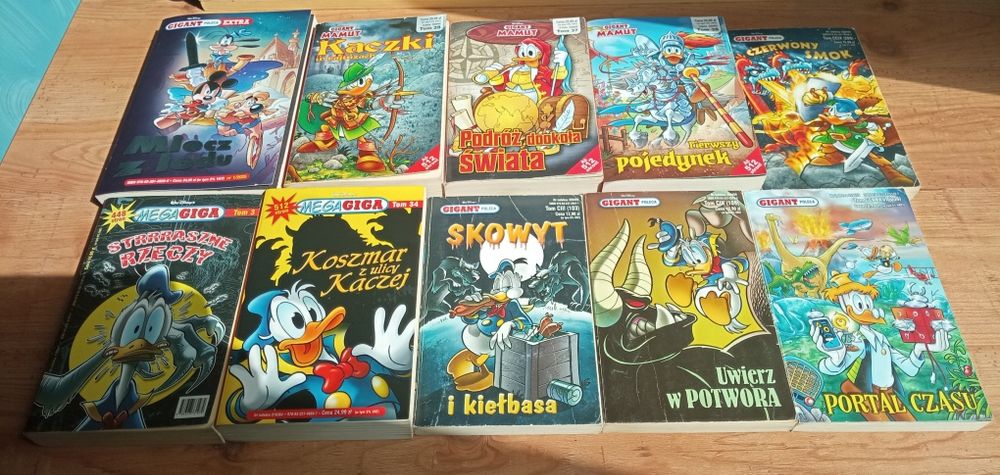 Komiksy Kaczor Donald Gigant Poleca Extra Mamut Megagiga