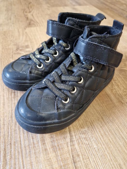 Trampki buty botki czarne za kostkę 29 h&m