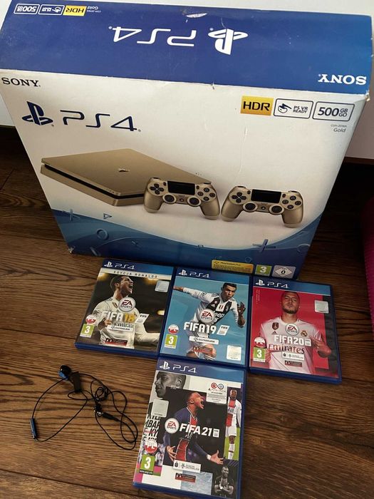 PlayStation 4 PS4 zlote gold 500GB limitowana edycja