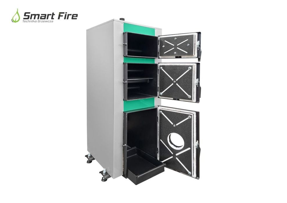 Piec kocioł kotly na pellet, słupek, pod palnik na pellet Kipi, 15 kW