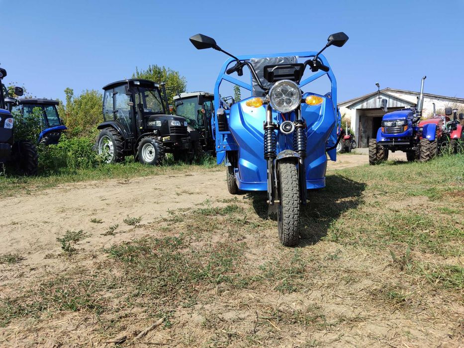 Трицикл аккумуляторный Dozer 1200E Индия Доставка бесплатная