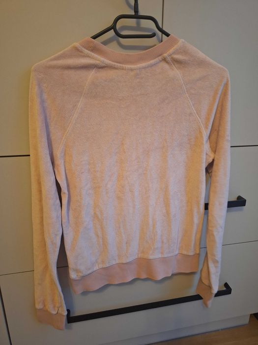 Bluza damska z tkaniny pluszowej