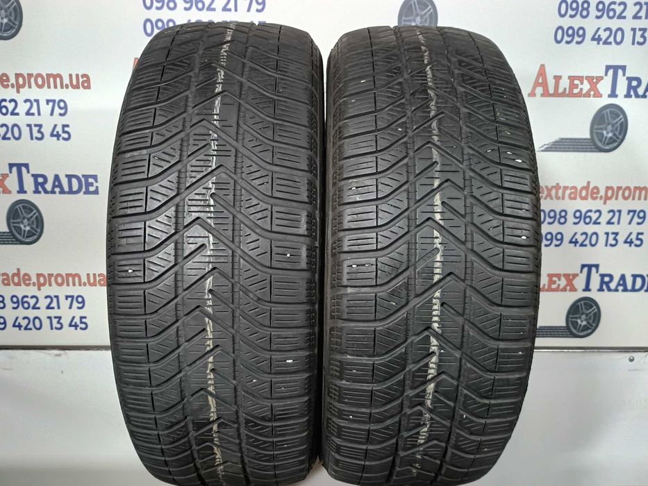 2 шт. 205/55 R16 Pirelli SnowControl 3 зимові шини б/у, 2022 рік