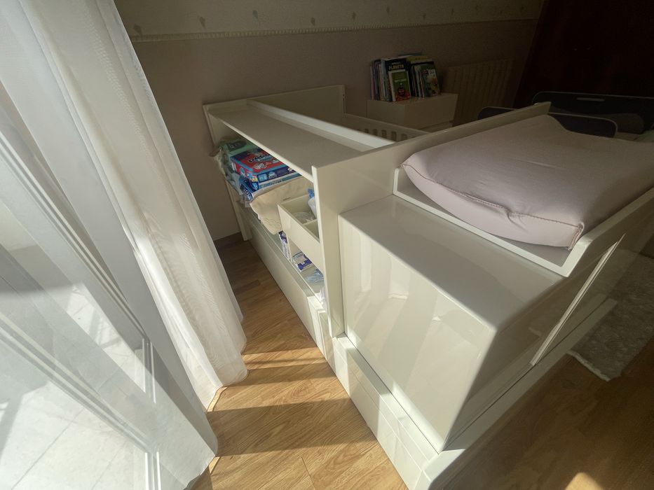 Convertivel 3 em 1 cama de bebe