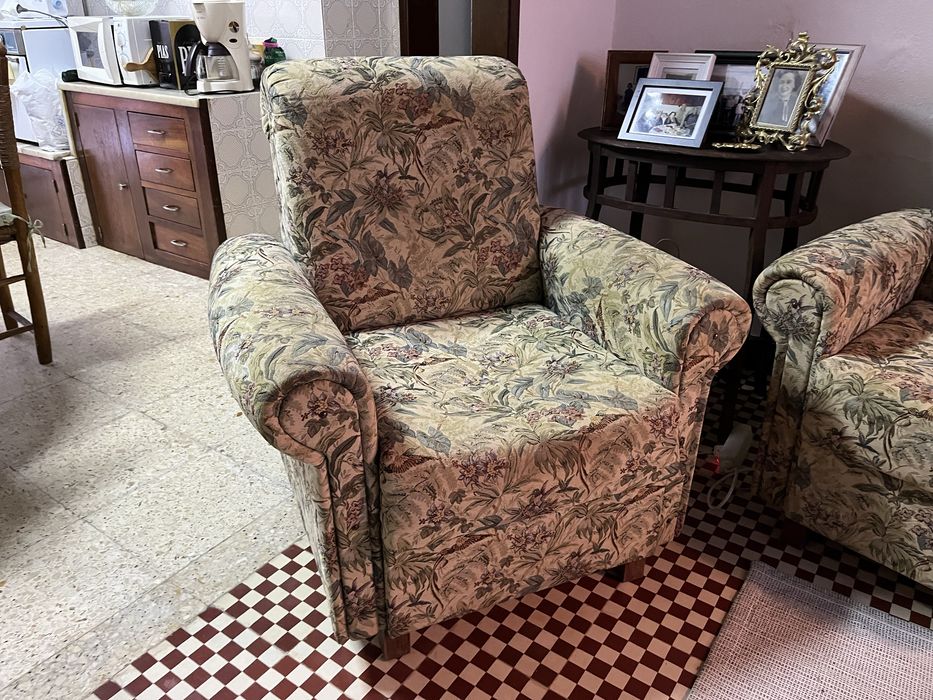 Sofá modular 3 lugares + poltrona