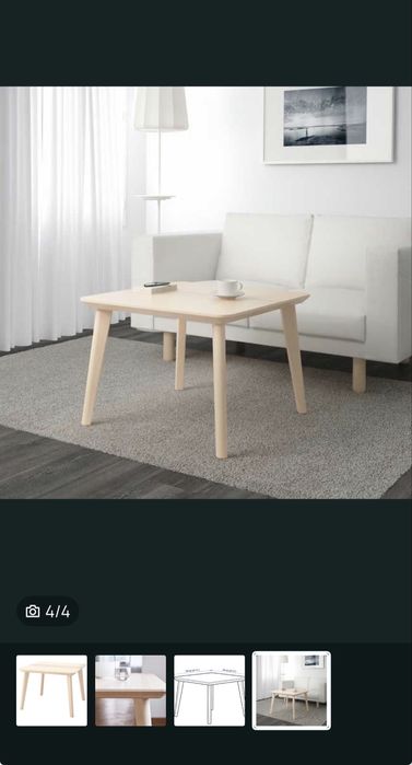 IKEA LISABO Mesa de Apoio