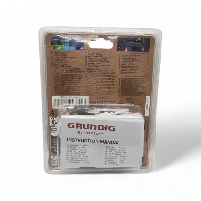 Taśma LED RGB Grundig z pilotem