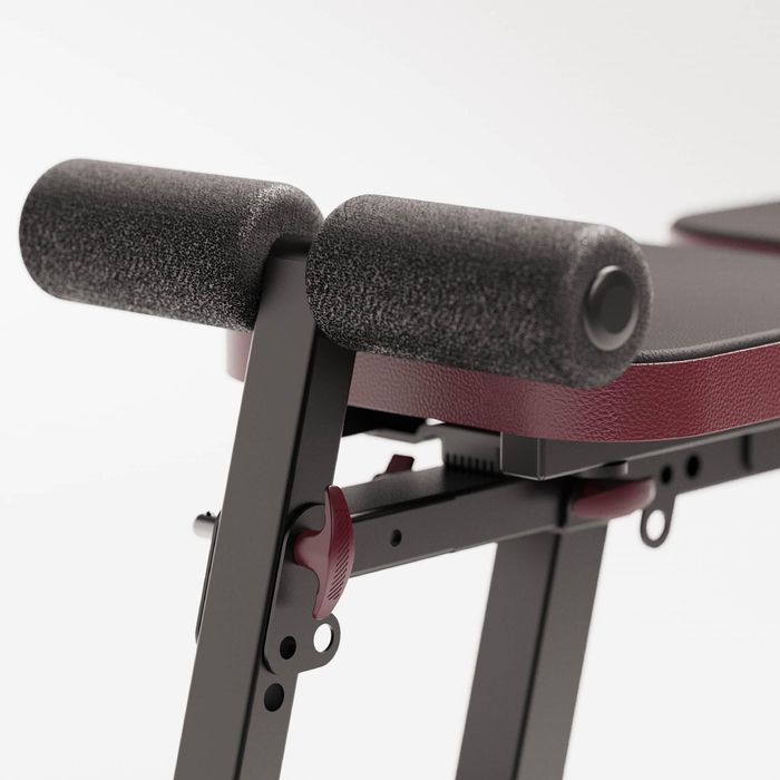 Banco de Musculação Dobrável, Inclinável, Abdominais - Bench 500 Fold