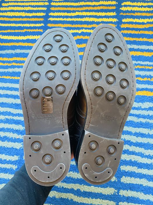 Чоловічі шкіряні туфлі h&m, розмір 41.