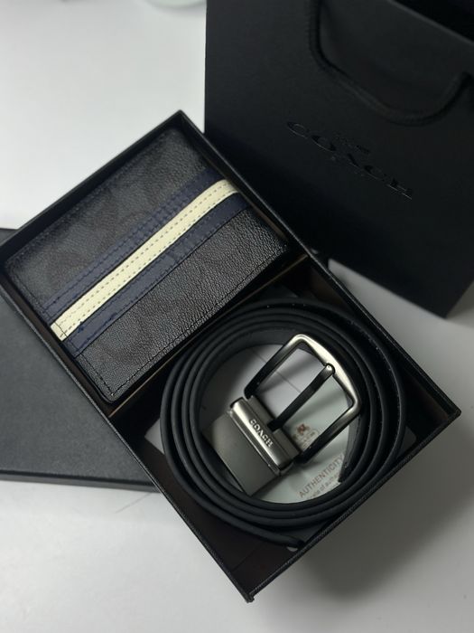 Гаманець+ремінь  coach