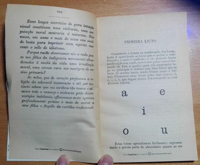 Livro Cartilha Maternal ou Arte de Leitura
