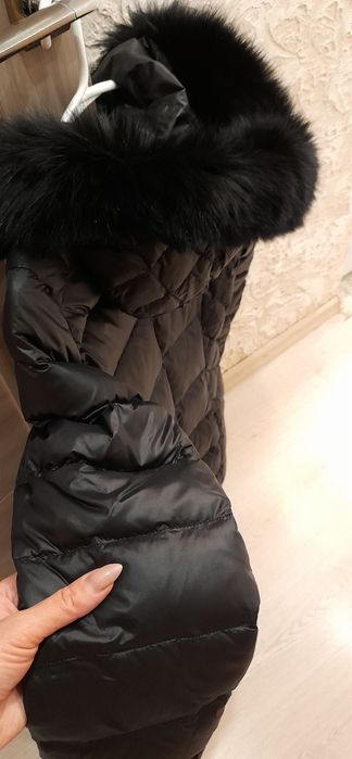 Куртка пуховик натуральная М