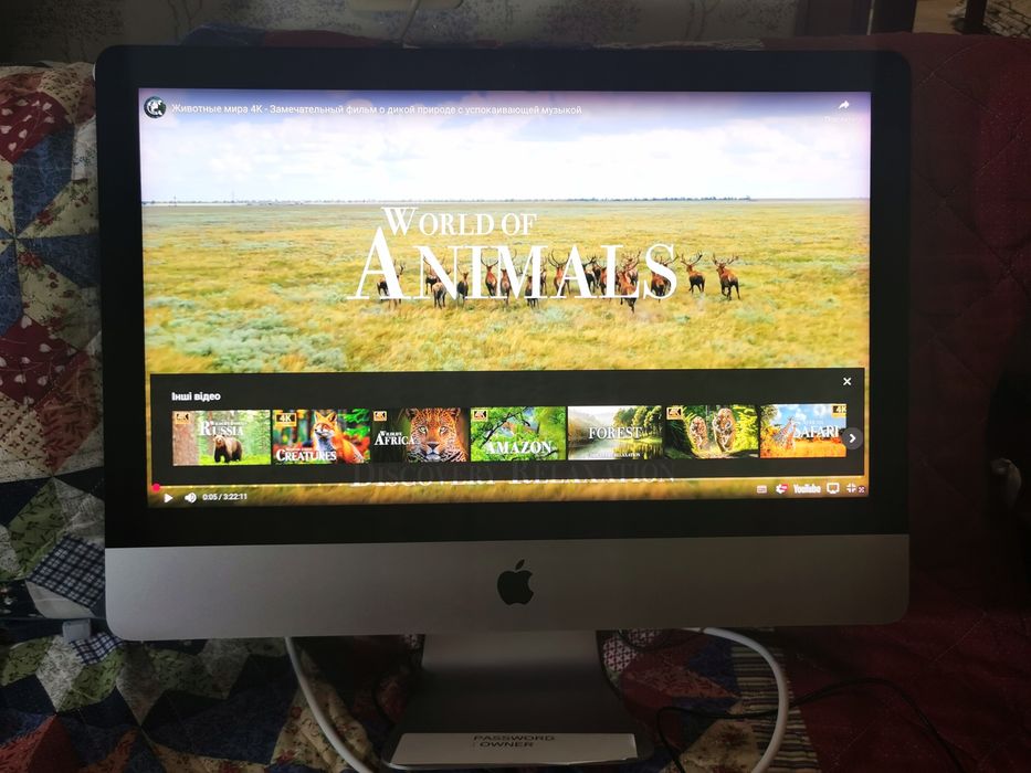 iMac 21.5" Retina 4K 2017 , i5-7400 3.0ghz, R pro 555, 8/1000GB