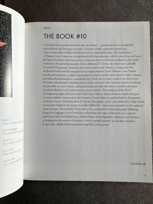 Louis Vuitton The book #10 2019 magazyn czasopismo unikat