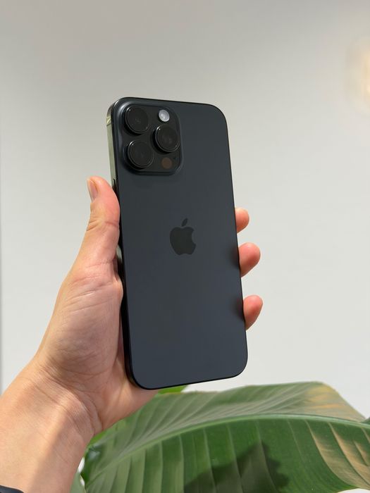 iPhone 16 Pro Max 256Gb Black Titanium. Ідеальний стан. 91%. Гарантія.