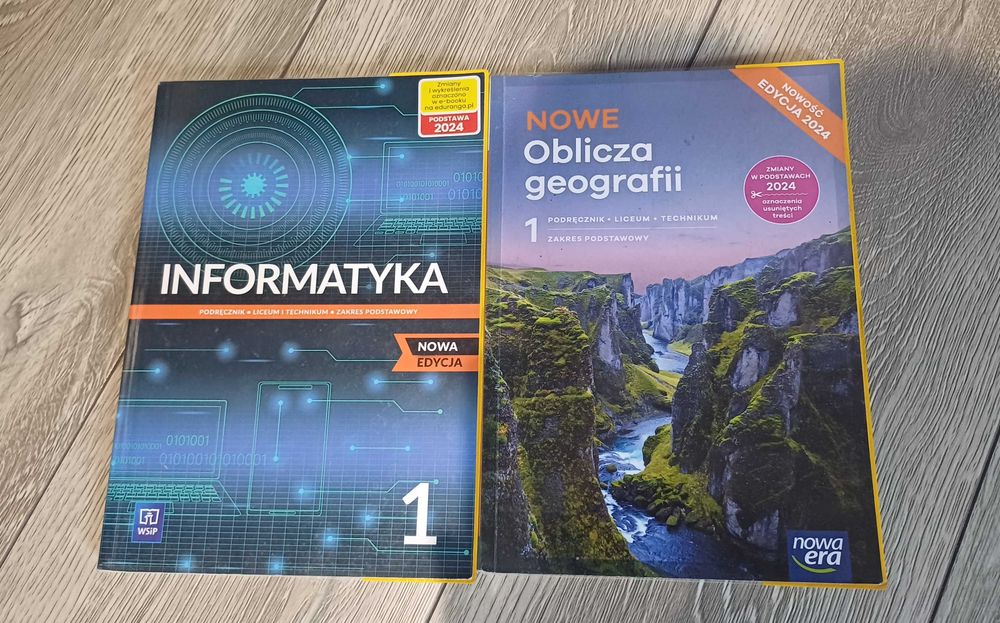 Podręczniki do klasy 1 liceum technikum