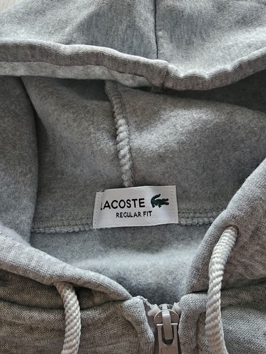 Casaco Lacoste cinzento