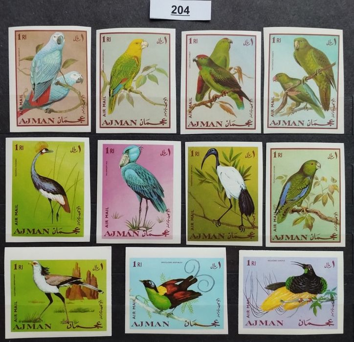 znaczki.666 / Z.27 / FAUNA / 9 walorów