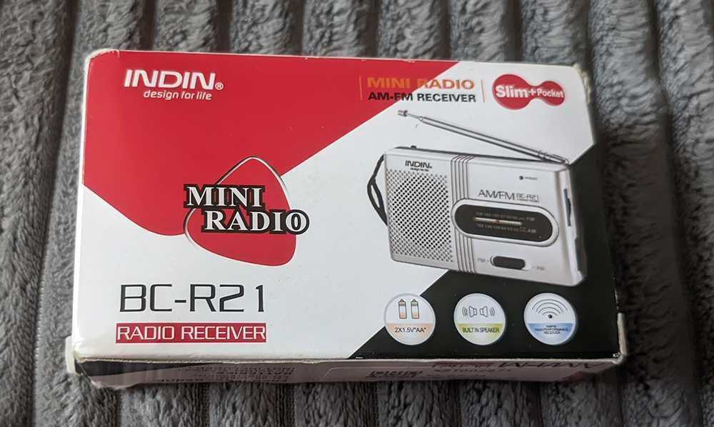 Міні-радіо FM АМ-радіо Вбудований динамік Радіоприймач на батарейках