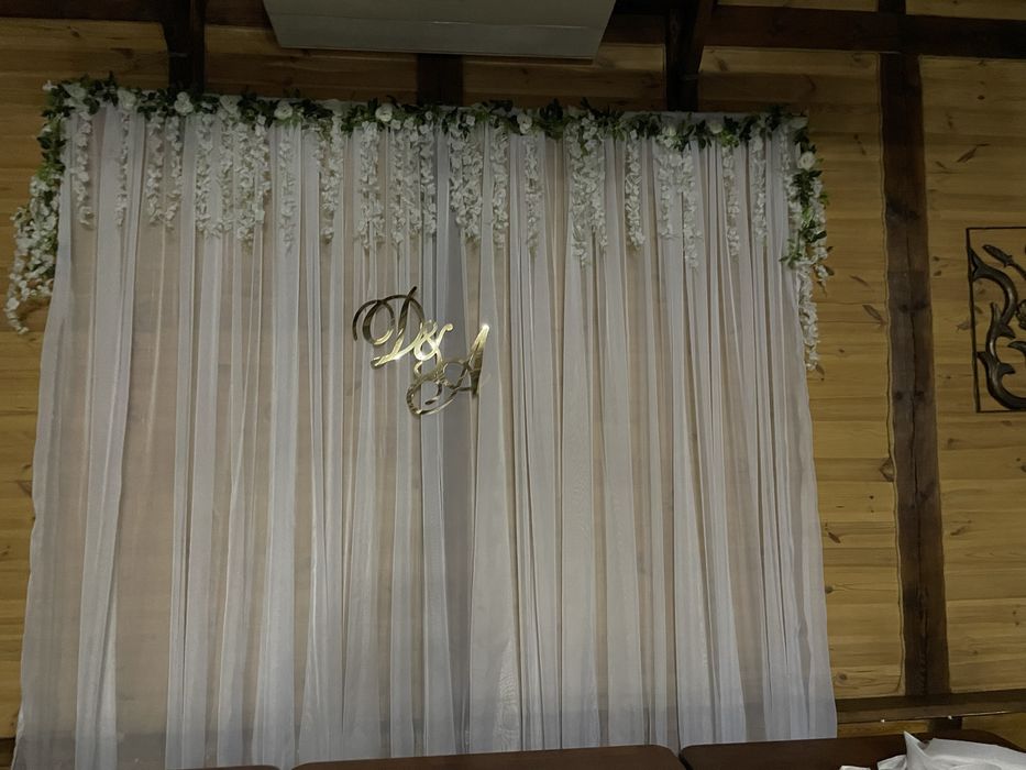 Букви із золотого полістиролю Д&А. Розмір 50*50