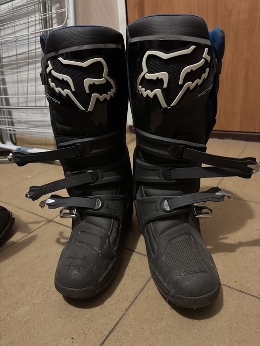 Мотоботи FOX Motion Black