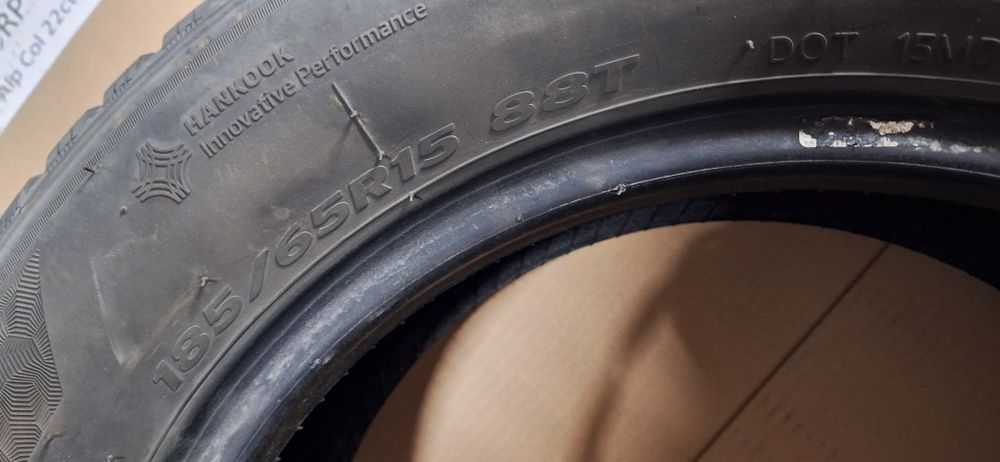 Opony zimowe Hankook 185/65/15 4szt.