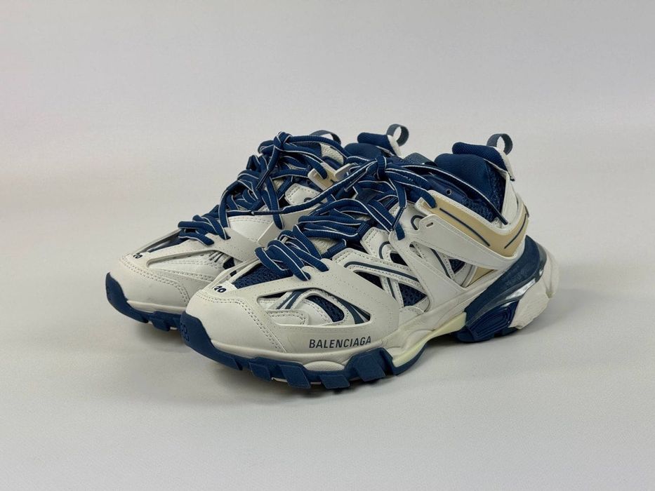 [БЕЗ ПРЕДОПЛАТ] Balenciaga Track Beige Blue баленси баленсиага траки баленсі баленсіага тракі