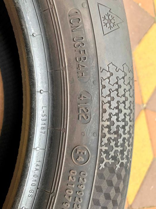 195/55 R16 91H XL Continental WinterContact TS870 / Зимові / 2022 / Майже нові