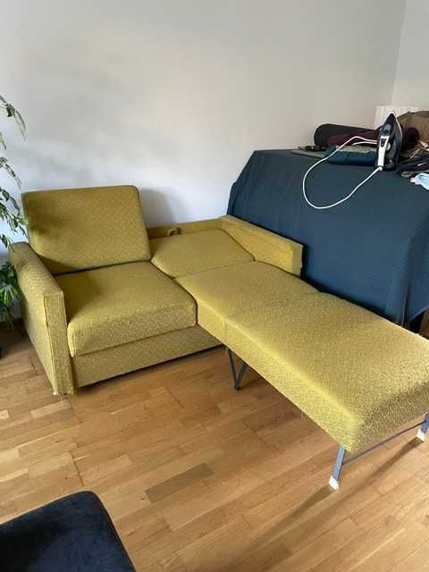 Sofa dwuosobowa, rozkładana