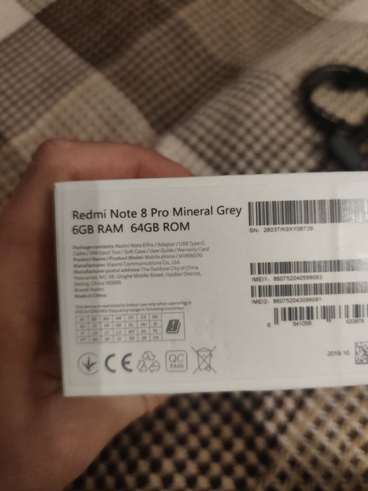 Телефон redmi note 8pro + смарт годинник amazfit gts 2+3 ремінці