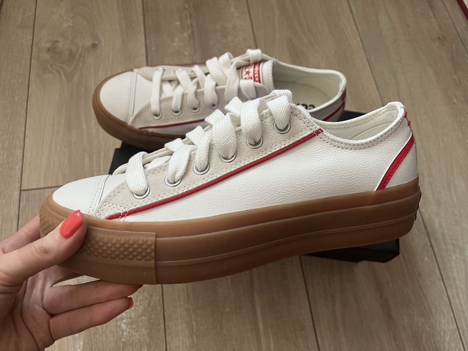 Кеди Converse шкіряні оригінал 40-41р 26,5см