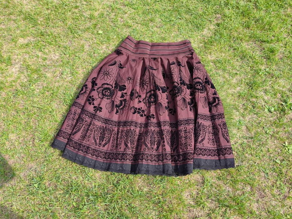 spódnica nowa  boho brązowa  rozm 40