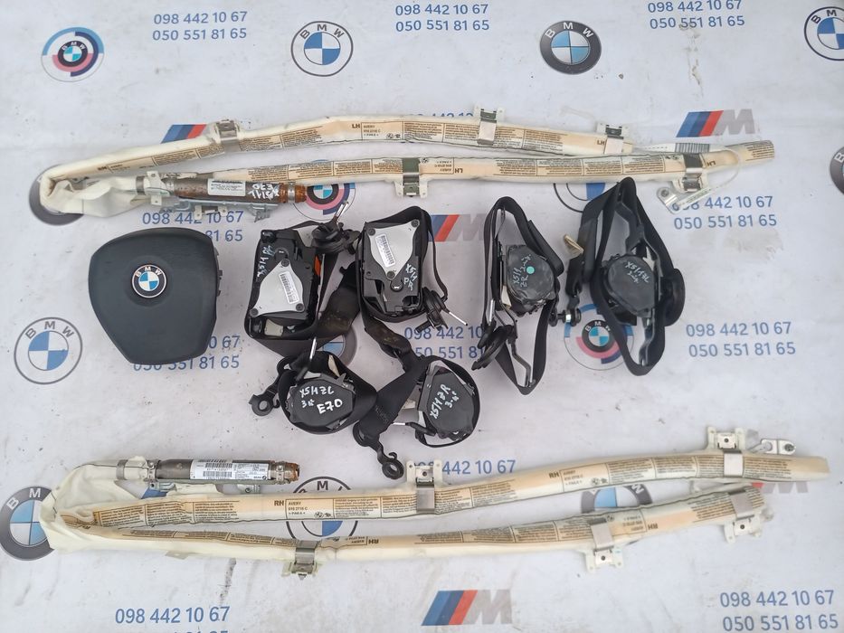 Подушка безпеки Airbag BMW X5 E70 E71 безопасности шторка ремень ремін