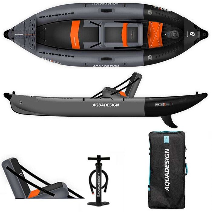 Kajak XPERIENCE 305 Aquadesign 2025 pompowany PREMIUM wędkarski HIT !!