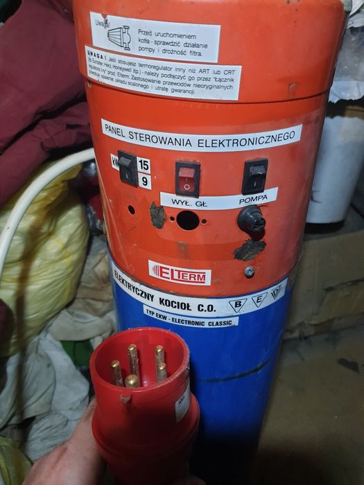 podgrzewacz 15kW piec elektryczny grzałki 12 kW