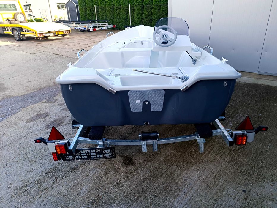 Łódź wiosłowo motorowa Mario 390 nowa