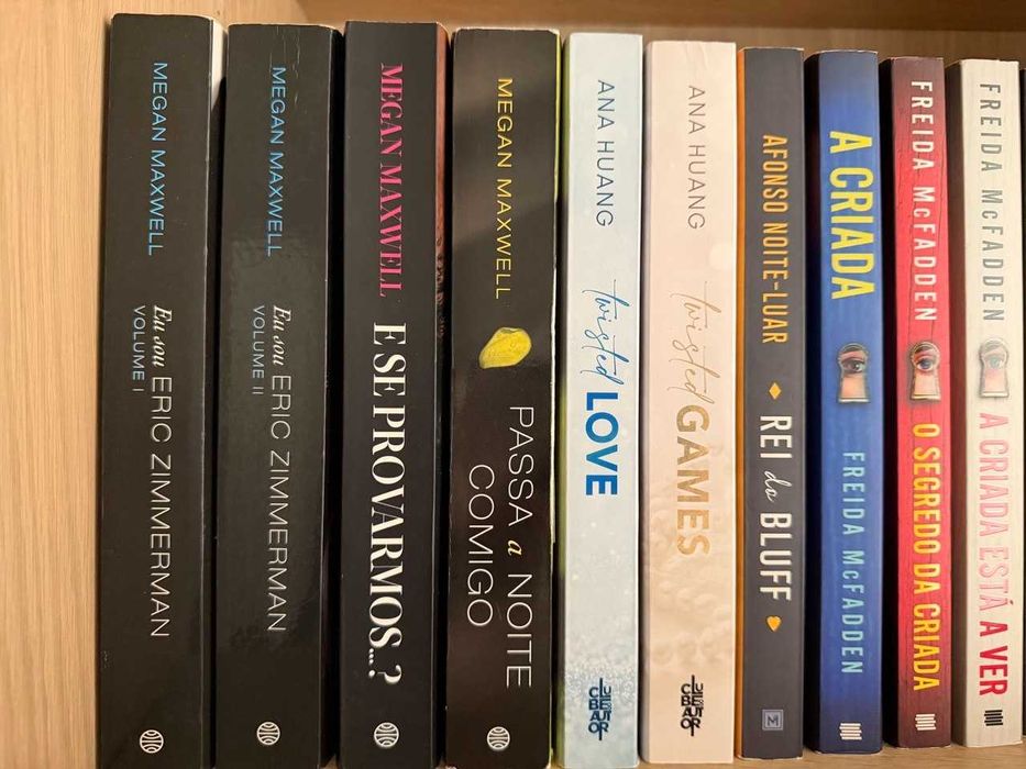 Livros para venda - vários títulos e autores