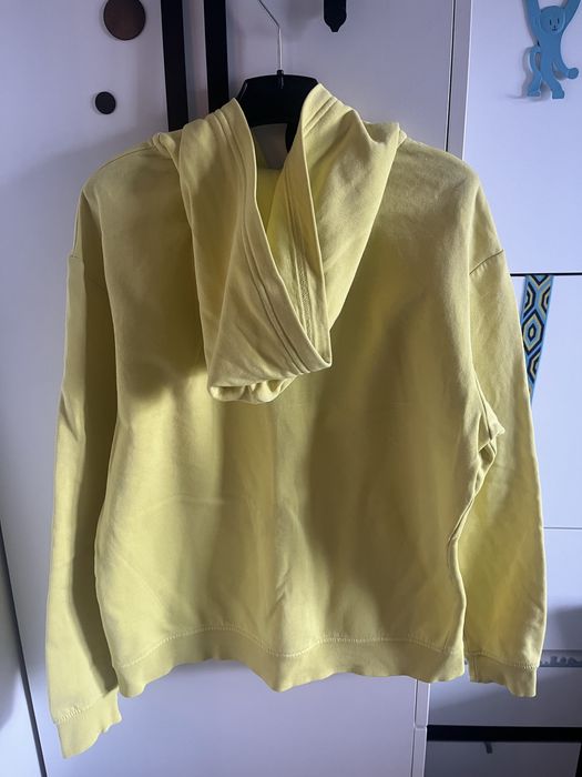 żółta bluza z kapturem H&M