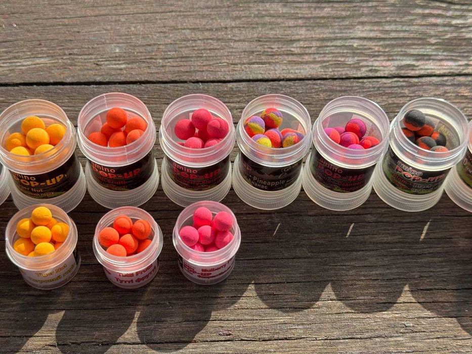 Рибацькі аміно поп-ап 8-10мм Amino POP-UPsflavor  Ø8-10 мм -15шт банк